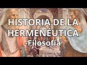 Historia de la Hermenéutica
