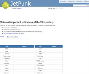 100 most important politicians of the 20th century