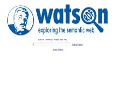 Watson: exploring the semantic Web