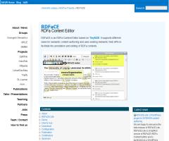 RDFaCE: RDFa Content Editor