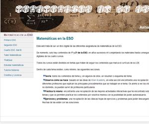 Matemáticas en la ESO (Antonio Omatos)