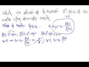 Método de Newton para ecuaciones