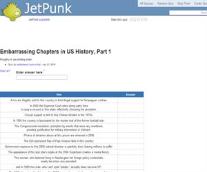 Embarrassing Chapters in US History, Part 1