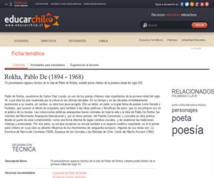 Rokha, Pablo De (1894 - 1968) (Educarchile)