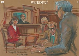 Artistas de los tribunales. Art of the trial (WePresent)