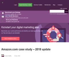 A summary of Amazon’s business strategy and revenue model (Smart Insights)