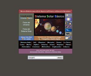 Sistema Solar Básico. Astromonía Educativa