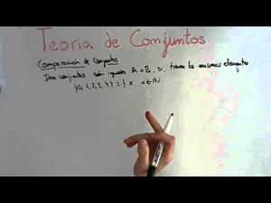 4 Teoria de Conjuntos || Comparación de Conjuntos