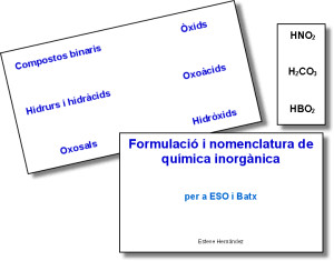 Formulació i nomenclatura de química inorgànica