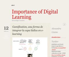 Gamification, una forma de integrar la capa lúdica en e-learning (Importance of Digital Learning)