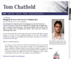 Tom Chatfield, autor de 'Fun inc: why gaming will dominate the 21st century'