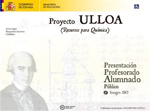 Proyecto Antonio de ULLOA: contenidos básicos en Química