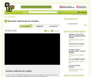 Barcelona: botànica per als ciutadans (Edu3.cat)