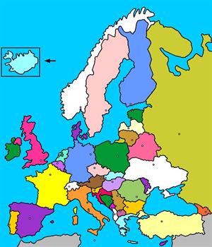 Mapa interactivo de Europa: países y capitales (luventicus.org)
