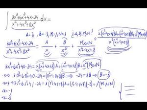 Integral fracciones simples (Raíz compleja simple)