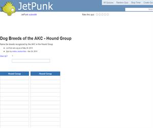 Dog Breeds of the AKC - Hound Group