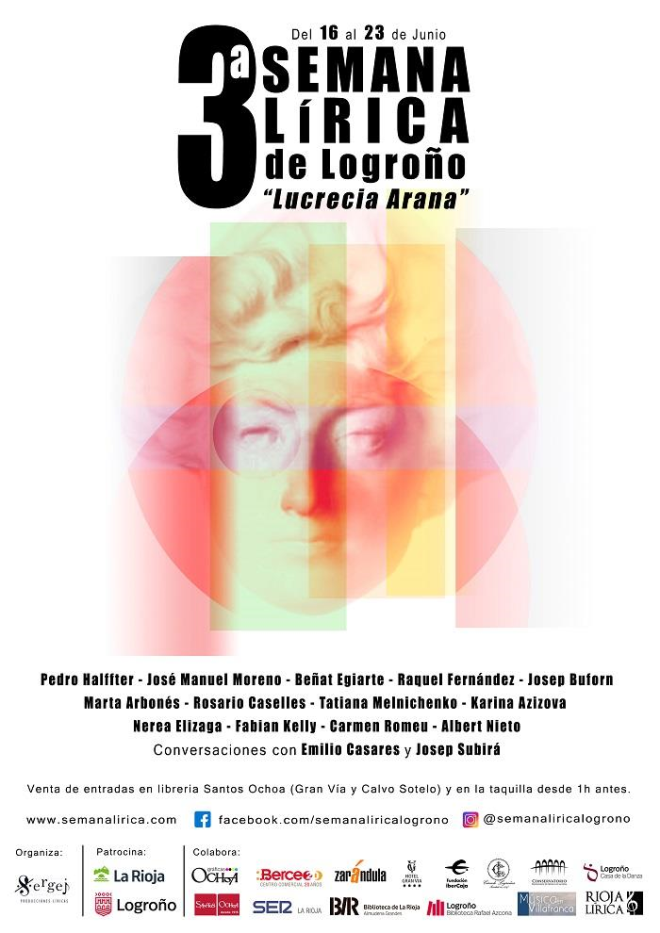 3ª Semana lírica de Logroño "Lucrecia Arana"