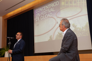 El Gobierno de La Rioja acude a la presentación de Concéntrico 08, Festival Internacional de Arquitectura y Diseño de Logroño