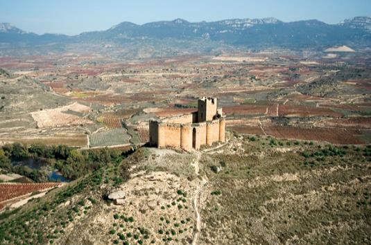 Castillo-fortaleza de Davalillo, en San Asensio