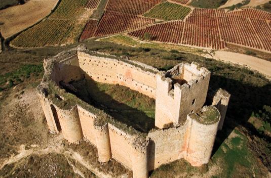 Castillo-fortaleza de Davalillo, en San Asensio