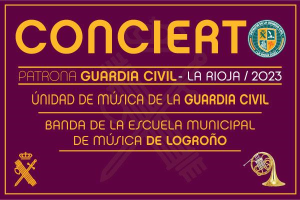 Concierto Patrona Guardia Civil La Rioja 2023