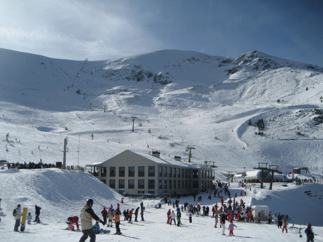 Estación de esquí de Valdezcaray (La Rioja)