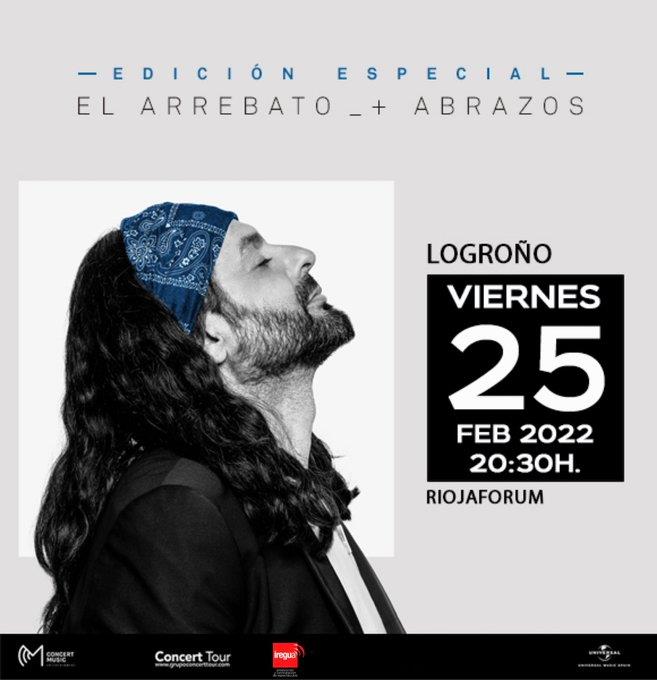 El Arrebato actuará en Logroño el 25 de febrero