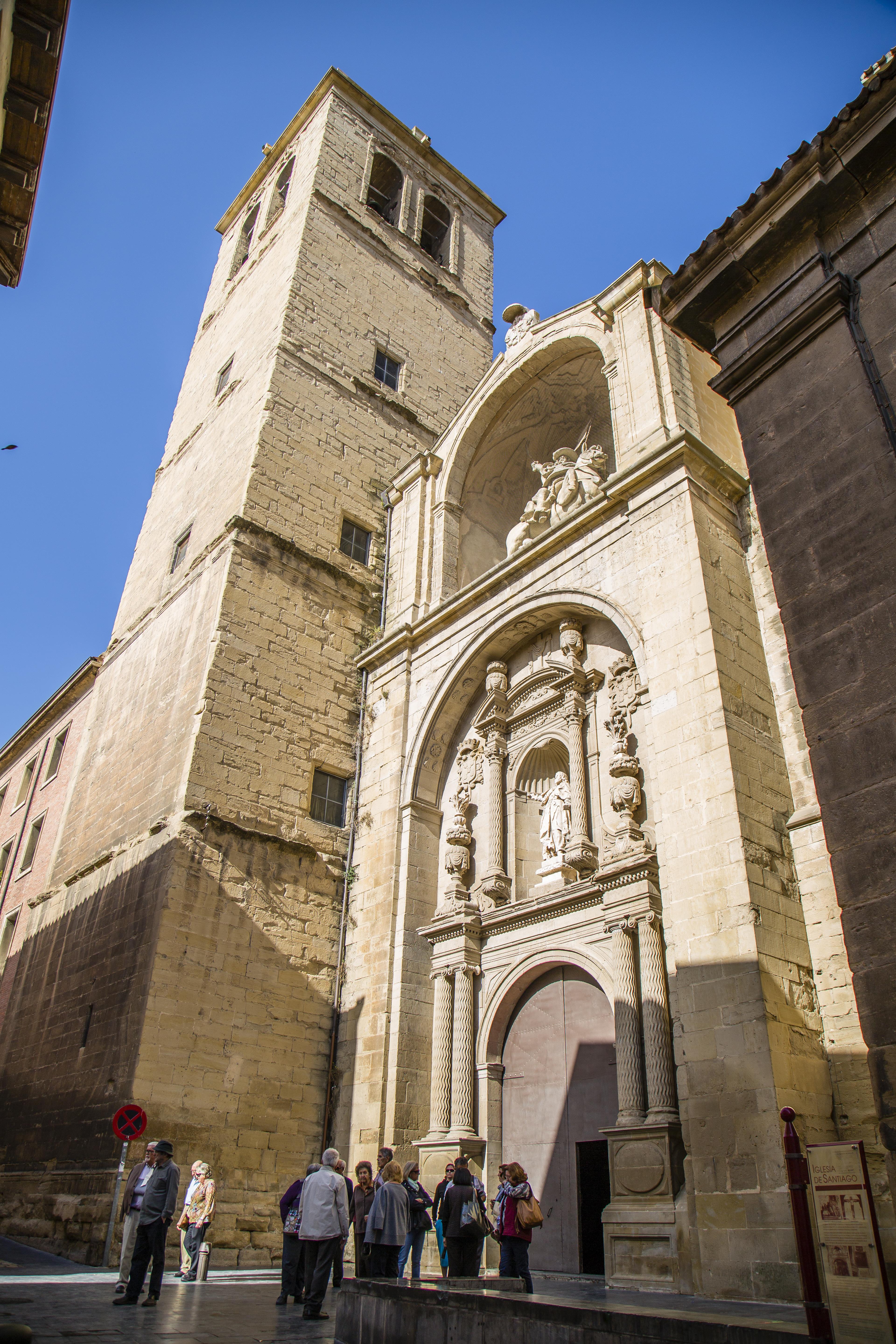 Iglesia de Santiago el Real - Lugar de interés - La Rioja Turismo