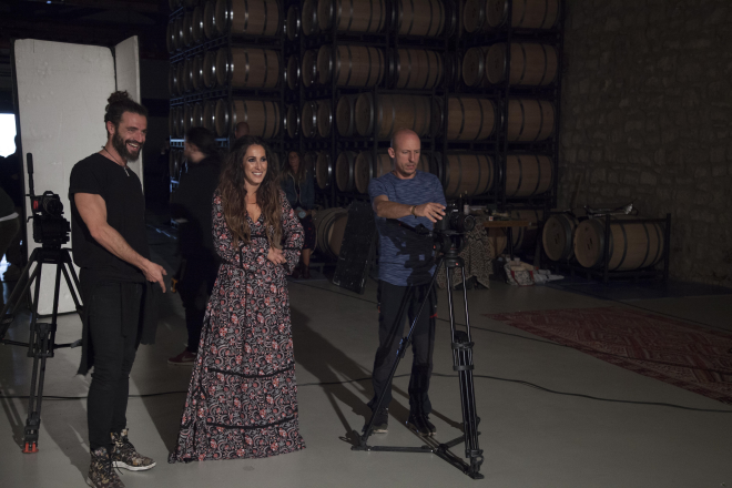 Making of del videoclip de Malú grabado en La Rioja