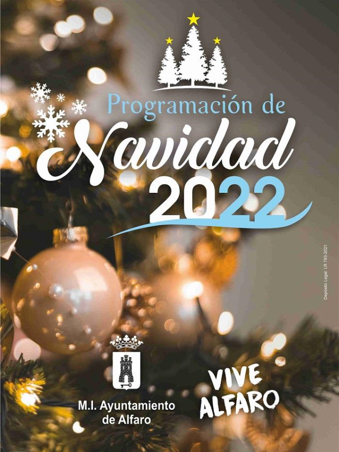 Programación de navidad 2022 en Alfaro
