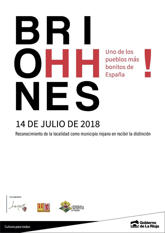 Briones celebra el acto de proclamación que le acredita como Uno de Los Pueblos más Bonitos de España