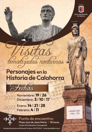 Visitas tematizadas nocturnas en Calahorra