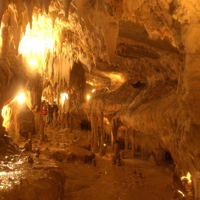 Cuevas turística de Ortigosa de Cameros