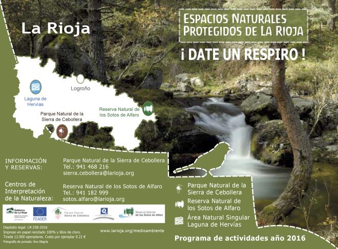 Los tres Espacios Naturales Protegidos de La Rioja ofrecerán este año 195 actividades gratuitas para conocer y disfrutar de la naturaleza
