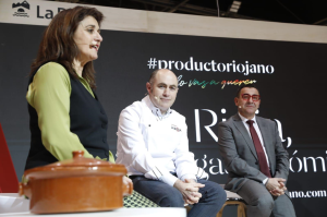 El Gobierno regional presenta a La Rioja en FITUR como territorio gastronómico de excelencia desde el producto, productor, paisaje y gastronomía con el estrella Michelin Ignacio Echapresto