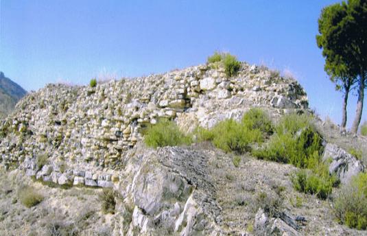 Castillo roquero de Aguilar del Río Alhama