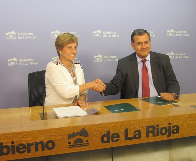 El Gobierno de La Rioja y la Fundación Caja Rioja colaborarán para el desarrollo y los contenidos expositivos de La Rioja Tierra Abierta. Arnedo 2017