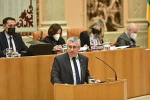 El consejero de Desarrollo Autonómico destaca que  la estación de Valdezcaray ha registrado ya casi 60.000 visitantes durante esta temporada 2021/2022