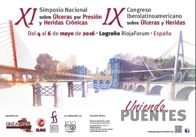 XI SIMPOSIO NACIONAL SOBRE ÚLCERAS POR PRESIÓN Y HERIDAS CRÓNICAS Y IX CONGRESO IBEROLATINOAMERICANO SOBRE ÚLCERAS Y HERIDAS