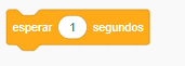 Bloques de control Bloques de programación naranja para tiempo de espera