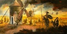 Los molinos de viento Don Quijote y Sancho y los molinos de viento