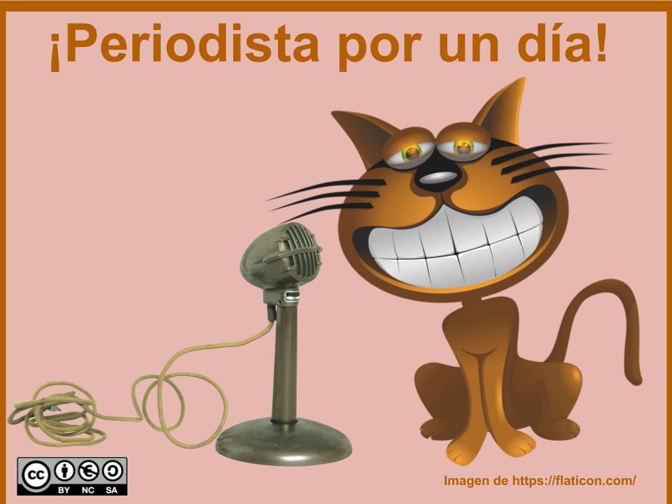 Gato con un micrófono