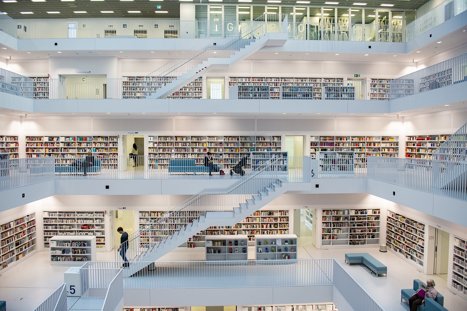 Imagen de una biblioteca