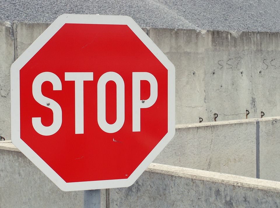 Imagen de una señal de "stop"
