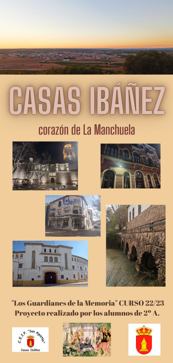 Guía de Casas Ibáñez Portada de nuestra guía turística.