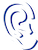 icono oreja