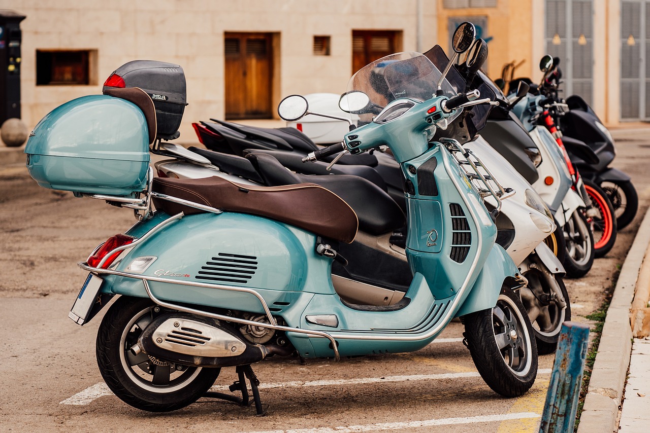 Motocicleta scooter