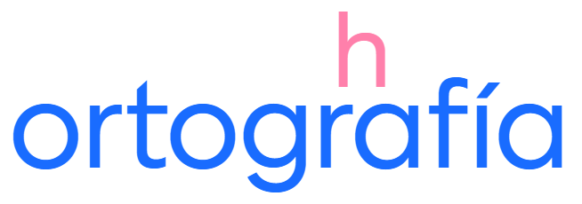La h Imagen sobre la ortografía de la h