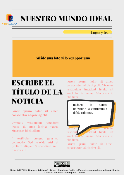 Ejemplo de noticia Ejemplo de noticia