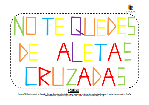 Mensaje con palitos de polo